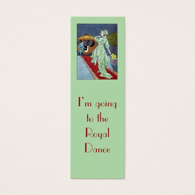 Cinderella bookmark (Front)