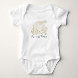 Cinderella Carriage Baby Personalised One Piece Bodysuit