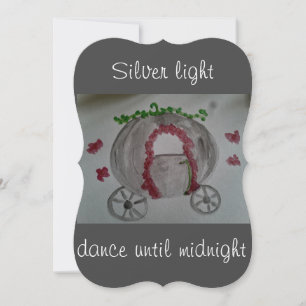 Cinderella Coach Party Card