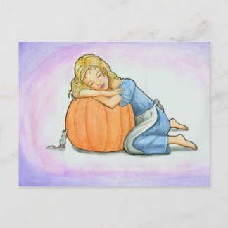 Cinderella Dreaming Postcard
