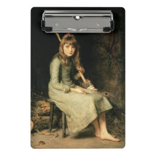 Cinderella Fairy Tale (by John Everett Millais) Mini Clipboard