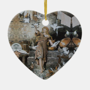 Cinderella – Fairy tale – Märchen – Grimm Ceramic Ornament