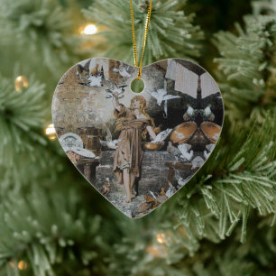 Cinderella – Fairy tale – Märchen – Grimm Ceramic Ornament