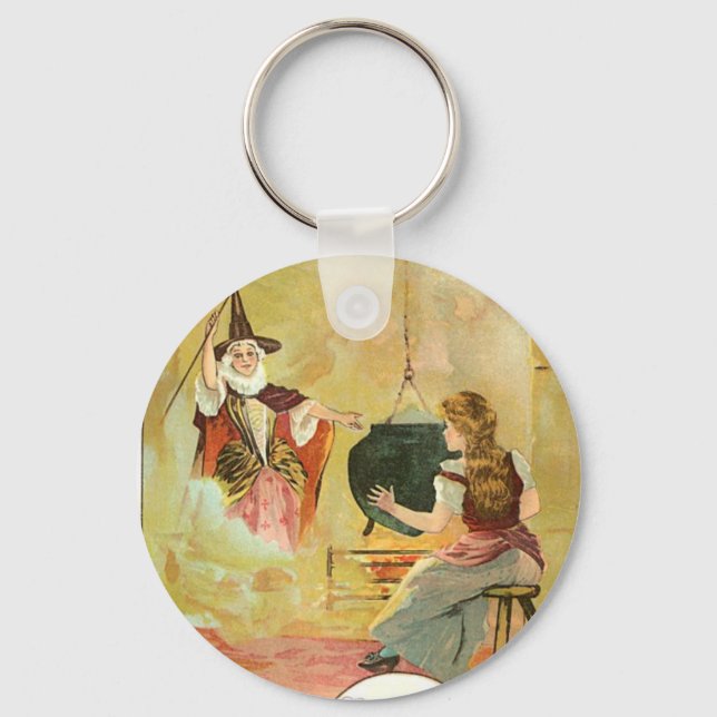 Cinderella Fairytale Key Ring (Front)