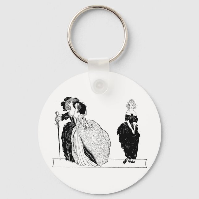 Cinderella & Her Snooty Stepsisters Key Ring (Front)