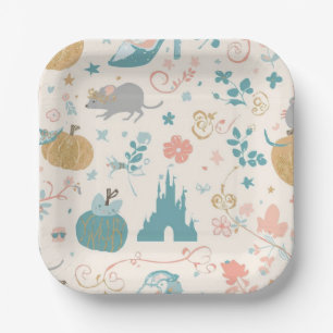 Cinderella Inspired Party Supplies Paper Plate