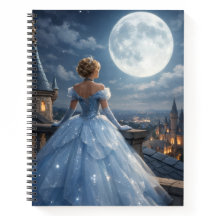 Cinderella Magical College Ruled Notebook