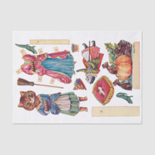 Cinderella, Paper Doll, Louis Wain