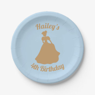 Cinderella Party Personalised Plates