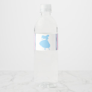 Cinderella Princess Water Bottle Labels Princess