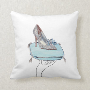 Cinderella’s slipper cushion