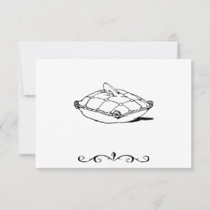 Cinderella Slipper RSVP Cards