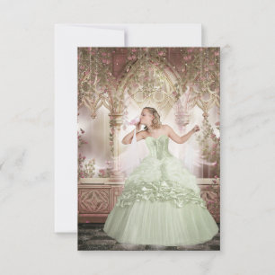Cinderella Thank You Card