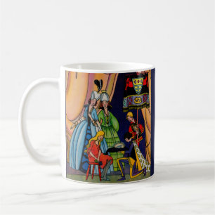 Cinderella, the prince and the glass slipper coffee mug