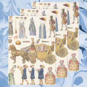 Cinderella, Vintage Victorian Paper Doll Toys
