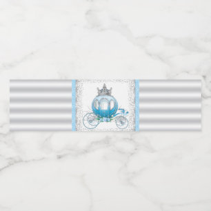 Cinderella Water Bottle Labels