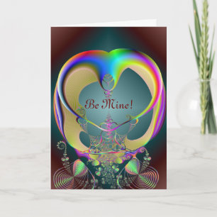 cinderellas carriage, Be Mine! Holiday Card