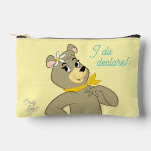 Cindy Bear Playful Pose Accessory Pouch