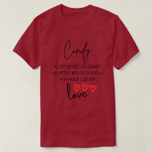 Cindy Colourful Love T-Shirt