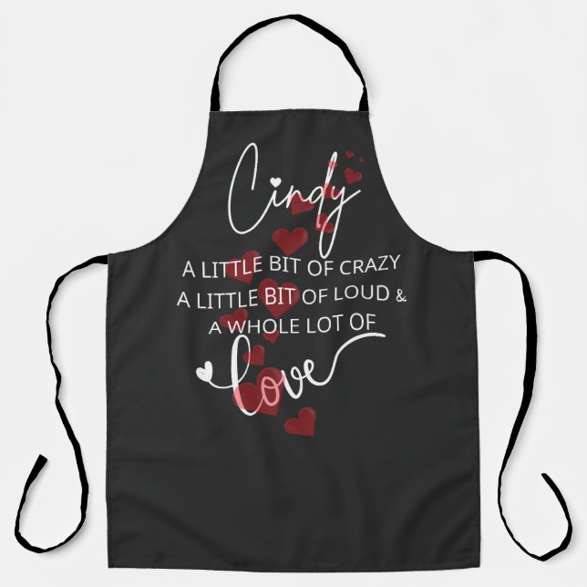 Cindy Lotta Love Apron (Front)