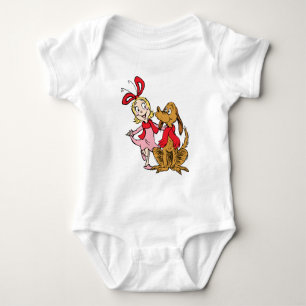 Cindy Lou Who and Max the Dog Baby Bodysuit