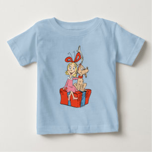 Cindy Lou Who & Max Christmas Gift Baby T-Shirt