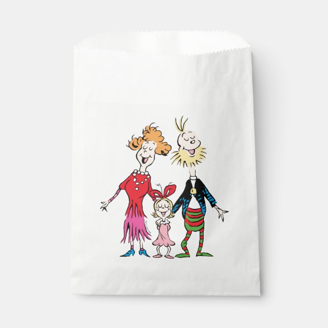 Cindy Lou Who's Family Portrait Favour Bag (Front)