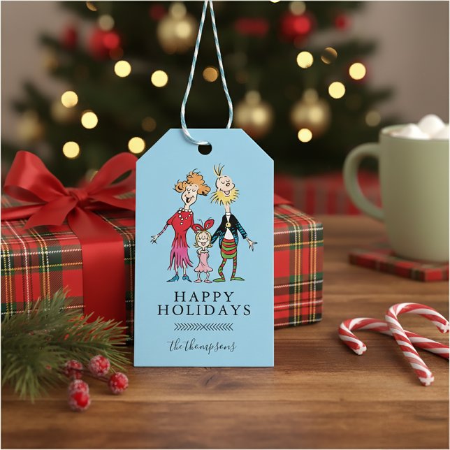 Cindy Lou Who's Family Portrait Gift Tags (Creator Uploaded)
