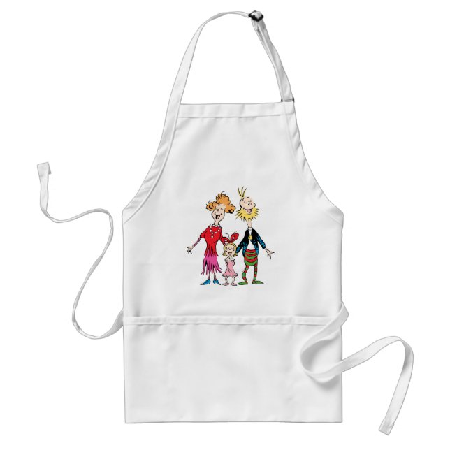 Cindy Lou Who's Family Portrait Standard Apron (Front)