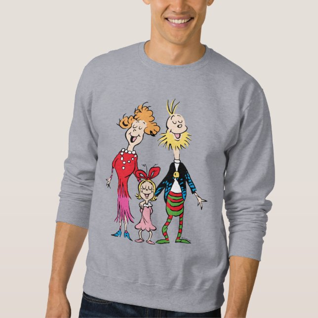 Cindy Lou Who's Family Portrait Sweatshirt (Front)