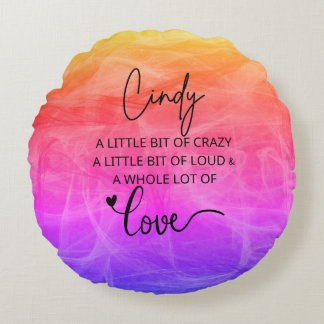 Cindy Love Round Cushion