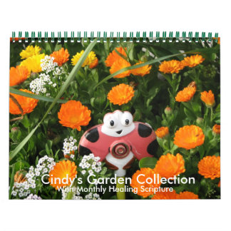Cindy's Garden Calendar w/Healing Scriptures