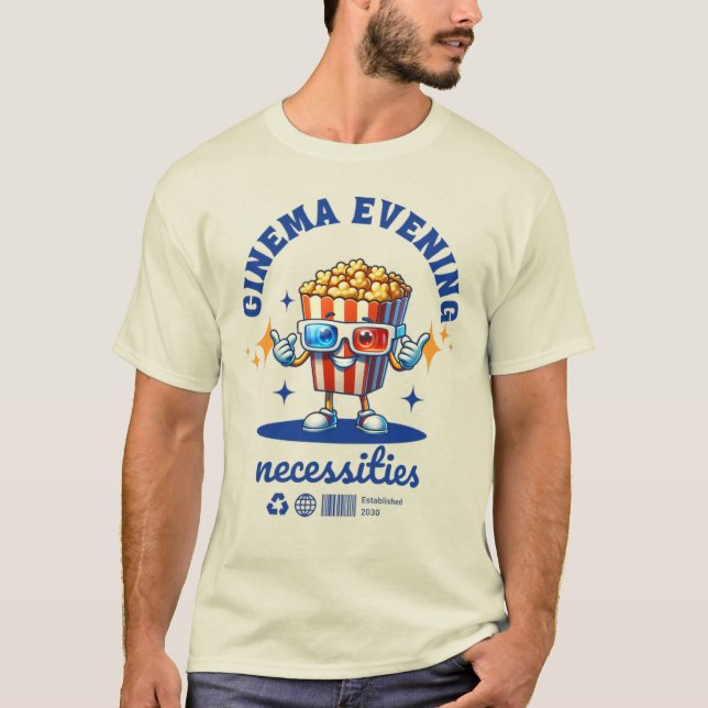 Cinema Evening Necessities T-Shirt (Front)