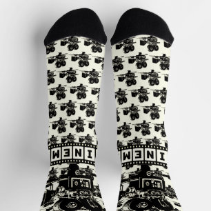 [CINEMA] Film Camera Pattern Socks