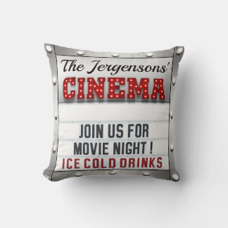 Cinema Movie Night Theatre Theatre Cushion