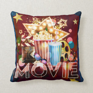 Cinema Movies Movie Night Entertainment Room Cushion