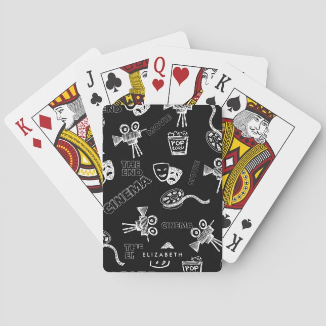 Cinema Playing Cards (Back)