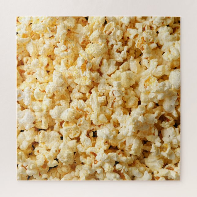 Cinema Popcorn Full Background. Jigsaw Puzzle (Vertical)