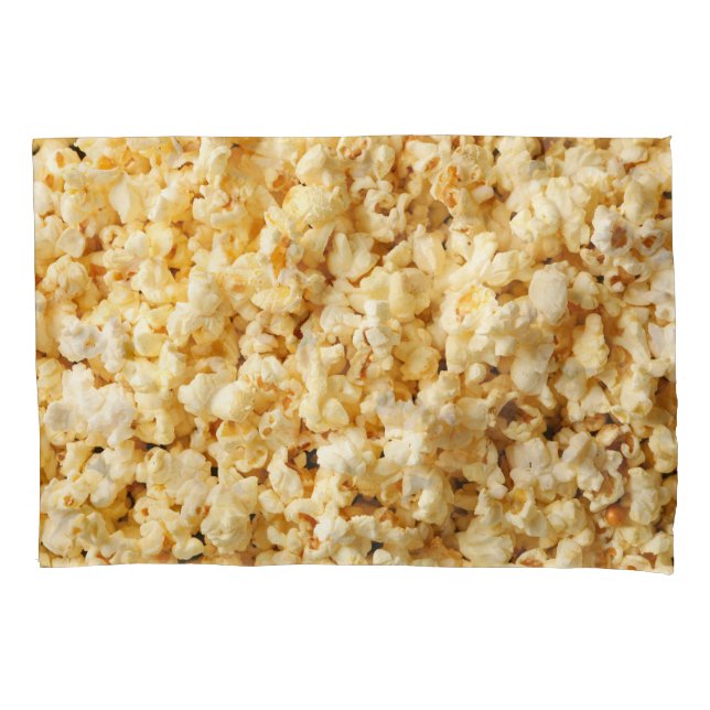 Cinema Popcorn Full Background. Pillowcase (Front)