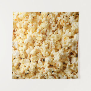 Cinema Popcorn Full Background. Tapestry