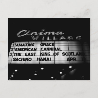 Cinema Village Postcard