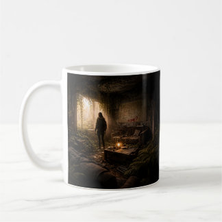 Cinematic Dystopian Art Coffee Cup