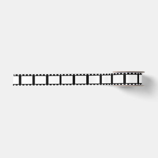 Cinematic Film Strip Satin Ribbon