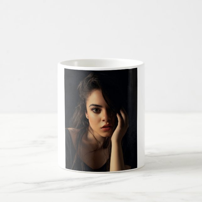 Cinematic Portrait Ceramic Mug - Intense Moody Fin (Center)