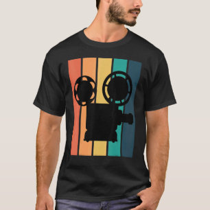 Cinematographer Film Director Summer Retro Vintage T-Shirt