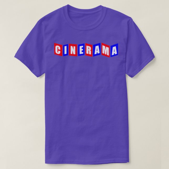 Cinerama T-Shirt (Design Front)