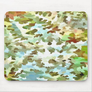 Cineraria Pop Art Mouse Pad