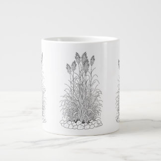 Cinna arundinacea - Wood Reed Grass - Native Plant Large Coffee Mug