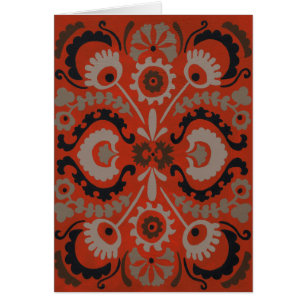 Cinnabar Suzani I