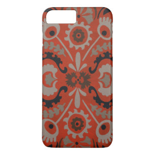 Cinnabar Suzani I iPhone 8 Plus/7 Plus Case